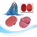 BUFFER® Ergonomik Masajlı Evcil Hayvan Kedi Köpek Yıkama Fırçası Aparatı - Görsel 2