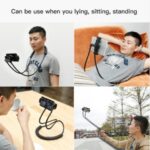 BUFFER® Boyuna Asılan Ergonomik 360 Derece Cep Telefonu Tutucu Stand - Görsel 4