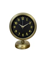 Retro Elegance 25 x 20 Cm Eskitme Metal Masa Saati - Görsel 4