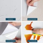 BUFFER® Mermer Desenli Masa Tezgah Mutfak Su Geçirmez Yapışkanlı Folyo Sticker Mavi 5x0,6m - Görsel 4