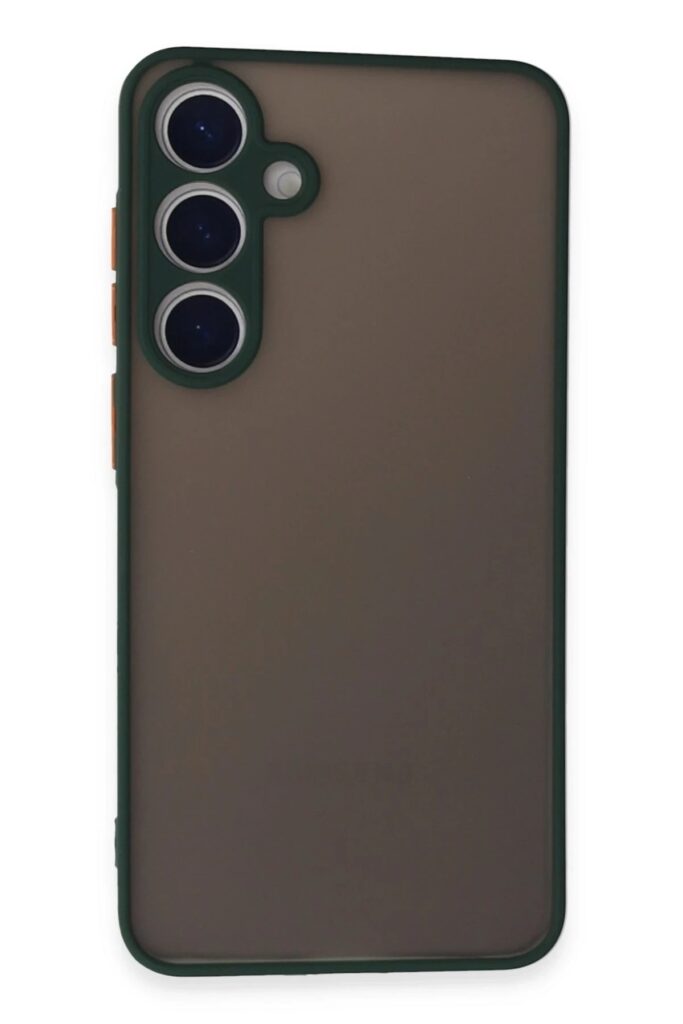 Mey İthalat®  Samsung Galaxy S24 Kılıf Montreal Silikon Kapak - Yeşil