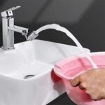 BUFFER®  720 Derece Dönebilen 4 Filtreli Tüm Musluk Tipleri İle Uyumlu Montaj Aparatlı Musluk Başlık - Görsel 3