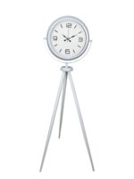 Modern Line Beyaz Tripod Ayaklı Saat - Görsel 3