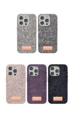 Mey İthalat®  iPhone 14 Pro Bright Simli Kapak - Derin Mor - Görsel 2