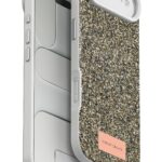 Mey İthalat®   iPhone 17 Air Bright Simli Kapak - Çöl Titanyum