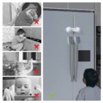 BUFFER® Bebek Çocuk Güvenliği Çekmece ve Dolap İçin Kendiliğinde Yapışkanlı Vidasız Kapak Kilidi - Görsel 4
