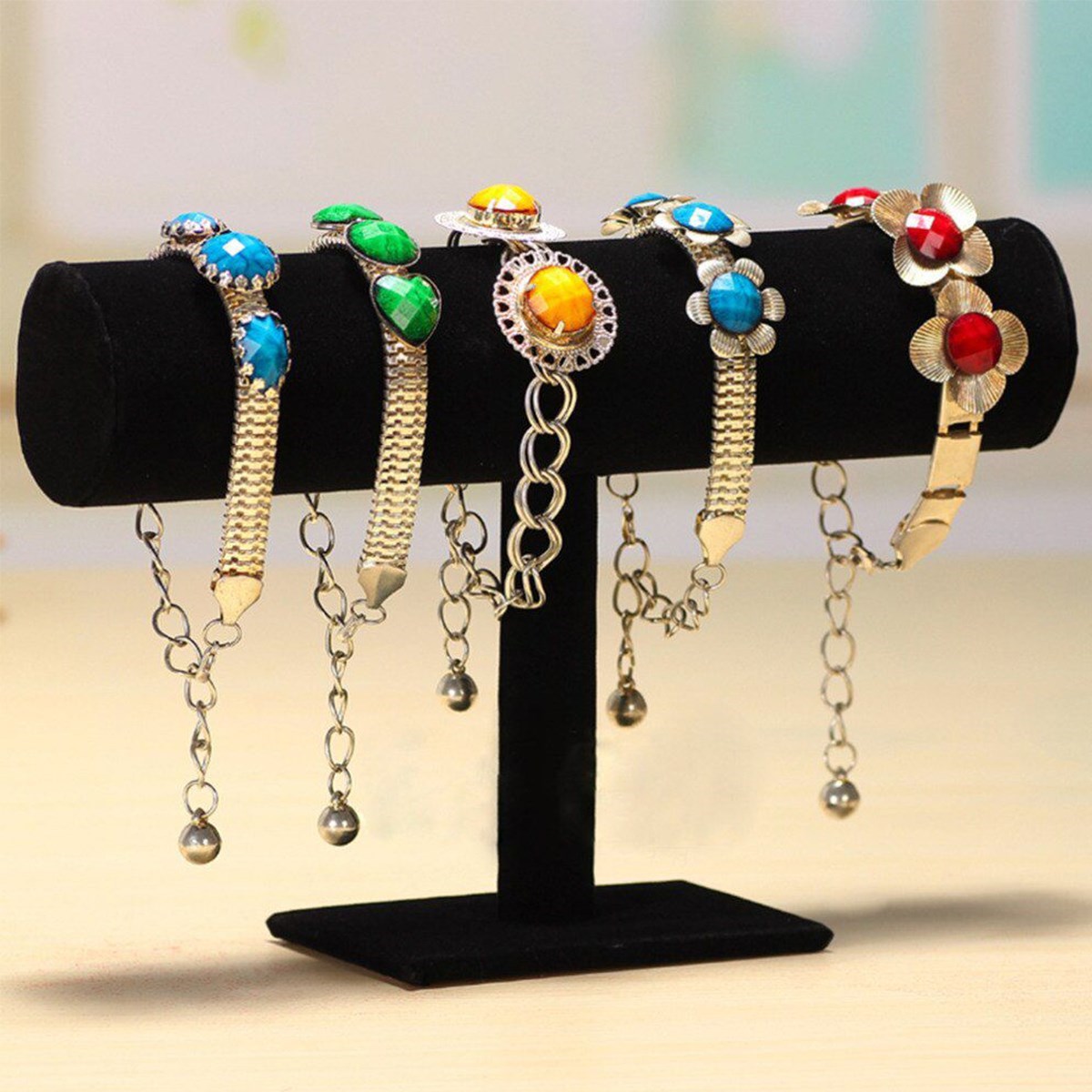 BUFFER® Lüx Bileklik ve Bilezik Mücevher Standı Organizer Düzenleyici Askı BUFFER® Lüx Bileklik ve Bilezik Mücevher Standı Organizer Düzenleyici Askı