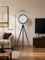 Klasik Eskitme Tripod Ayaklı Saat - Görsel 4