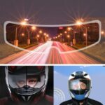 BUFFER® Buğu Önleyici Motosiklet Kaskı Vizörü Su Geçirmez Dayanıklı Çizik Koruma Lens Filmi - Görsel 2