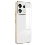 Mey İthalat®   Poco M6 Pro 4G Kılıf Volet Silikon - Beyaz - Görsel 3