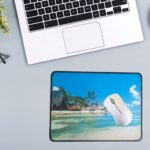BUFFER® 25x32 cm Küçük Boy Mouse Pad Manzara Ada - Görsel 4