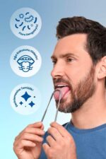 BUFFER® Dil Temizleme Dil Sıyırıcı Ve Temizleme Aparatı - Görsel 8