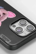 Mey İthalat®  iPhone 16 Pro Max Cute Desenli Kapak - Siyah - Görsel 2