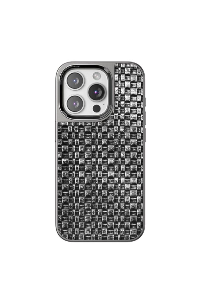 Mey İthalat®  iPhone 14 Pro Max Brand Kapak - Gümüş