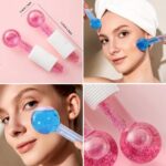 BUFFER® Buz Küre Yüz ve Göz Soğuk Masaj ve Terapi Topu Leke Önleyici Cilt Bakımı Göz Altı Terapi Topları - Görsel 2