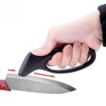 BUFFER® Kolay Tutuş Saplı Paslanmaz Çelik Manuel Bıçak Bileme Aleti - Görsel 3