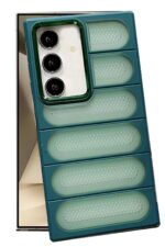 Mey İthalat®  Samsung Galaxy S24 Plus Kılıf Airmax Silikon Kapak - Koyu Yeşil
