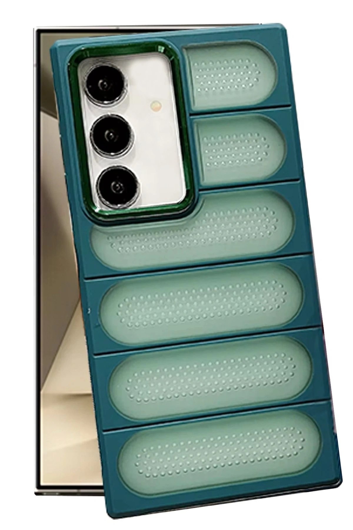 Mey İthalat® Samsung Galaxy S24 Plus Kılıf Airmax Silikon Kapak - Koyu Yeşil Mey İthalat® Samsung Galaxy S24 Plus Kılıf Airmax Silikon Kapak - Koyu Yeşil