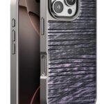 Mey İthalat®  iPhone 16 Pro Max Wave Kapak - Derin Mor