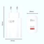 BUFFER® 120W USB Hızlı Type C Uçlu Kablolu Şarj Aleti - Görsel 5