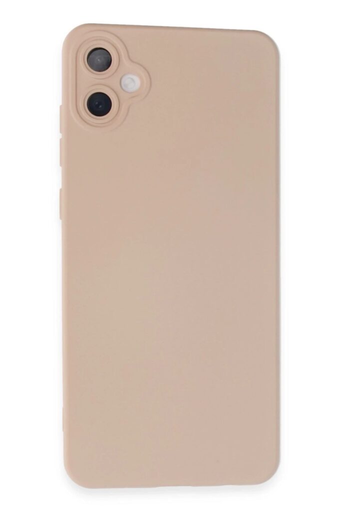 Mey İthalat®  Samsung Galaxy A05 Kılıf Nano içi Kadife Silikon - Pudra