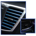 BUFFER® Mavi Araba OtoTrim Dekorasyon Şeridi Kauçuk Elastik Kolay Kurulum 5 metre Şerit Bant - Görsel 6