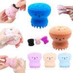 BUFFER® Peeling Etkili Mini El Yüz Cilt Temizleme Fırçası Silikon Temizlenmesi Kolay  Siyah Nokta Gi - Görsel 6