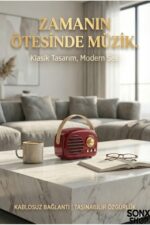 Nostaljik Retro Bluetooth Hoparlör - FM Radyo, USB ve Bluetooth Kablosuz Hoparlör - Görsel 4
