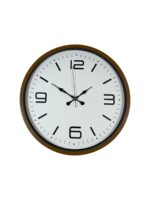 36 Cm Kahverengi Modern Dekoratif Duvar Saati - Görsel 4