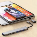 BUFFER® 8 in 1 Usb Çevirici Notebook Macbook Type-C Uyumlu Görüntü Aktarıcı Hub - Görsel 2