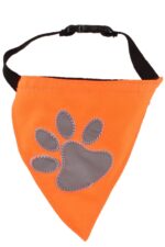BUFFER® Kedi Köpek Fuları Gece Görüşlü Reflektör Kumaşlı Fosforlu Medium - Görsel 2