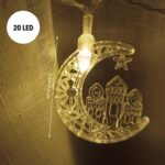 Hilal ve Cami Şekilli 3.5 Metre USB LED Işık – 20 LED’li Dekoratif Ramazan Dekorasyonu ve Ortam Aydınlatması - Görsel 4