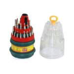 BUFFER® Büyük 31 Parça Hassas Tornavida Bits Uç Seti Yumurta Tornavida - Görsel 2