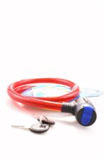 BUFFER® Çalınma Engelleyici Pvc Kaplamalı Kablo Halat Bisiklet Kilidi - Görsel 6