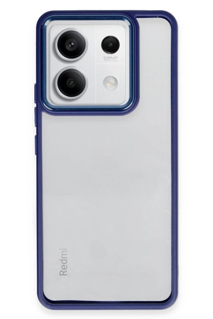 Mey İthalat®   Redmi Note 13 Pro 4G Kılıf Power Silikon - Lacivert