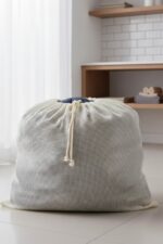 BUFFER® Battal Boy 120x150 cm Mont ve perde Yıkama Filesi–Extra Büyük, Dayanıklı, Nefes Alabilir Çamaşır Koruma Torbası - Görsel 8