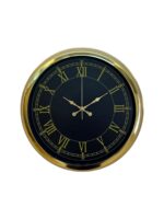 Luxury Gold 40 Cm Metal Duvar Saati - Görsel 4