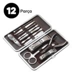 BUFFER® 12 Parça Çanta Tipi Manikür Pedikür Tırnak Bakım Seti - Görsel 3