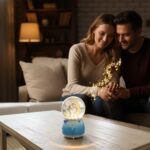LED Aydınlatmalı Dekoratif Hediyelik Kar Küresi