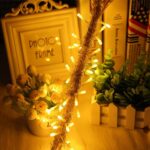 BUFFER® 10 Metre 100 Ledli 8 Fonksiyonlu Dekoratif Lambader Sarı Lamba