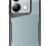 Mey İthalat®   Redmi Note 13 Pro 4G Kılıf Boyi Silikon Kapak - Siyah