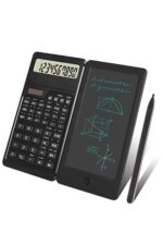 BUFFER® Silinebilir LCD Yazı Tabletli,Kalemli Katlanabilir Bilimsel Hesap Makinesi - Görsel 6