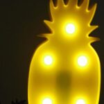BUFFER® Ananas Şeklinde Ledli Dekoratif Eğlenceli Çocuk Gece Lambası