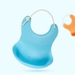 BUFFER® Çocuk Bebek Mama Önlüğü Dökülme Engelleyici Bükülebilir Mavi - Görsel 3