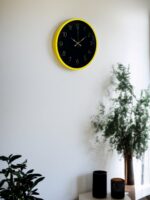 36 Cm Sarı Şık Duvar Saati - Görsel 3