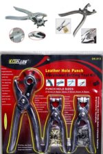 BUFFER® 3lü Kolay Kemer Deri Delik Açma Delme Aleti Delici Pensesi Delgeç Seti - Görsel 8