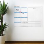 BUFFER® Haftalık Planlayıcı Manyetik Duvar Stickerı Takvim 56 cm x 70 cm - Görsel 2