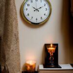 Classic White Gold 40 Cm Metal Duvar Saati