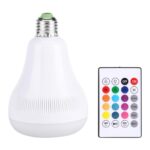 BUFFER® Kumandalı Bluetooth Hoparlör Ampul LD-37 - Görsel 4