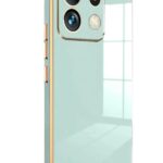 Mey İthalat®   Redmi Note 13 Pro 5G Kılıf Volet Silikon - Açık Yeşil